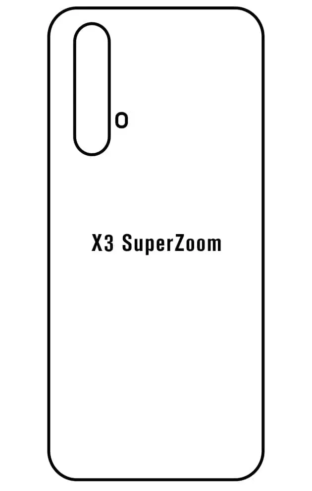 Realme X3 SuperZoom Zadní Hydrogel ochranná fólie