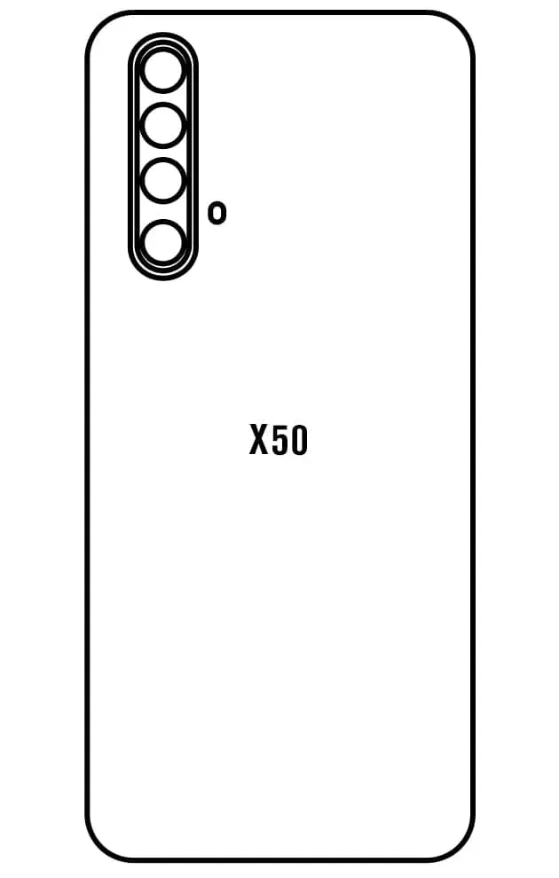 Realme X50 Zadní Hydrogel ochranná fólie