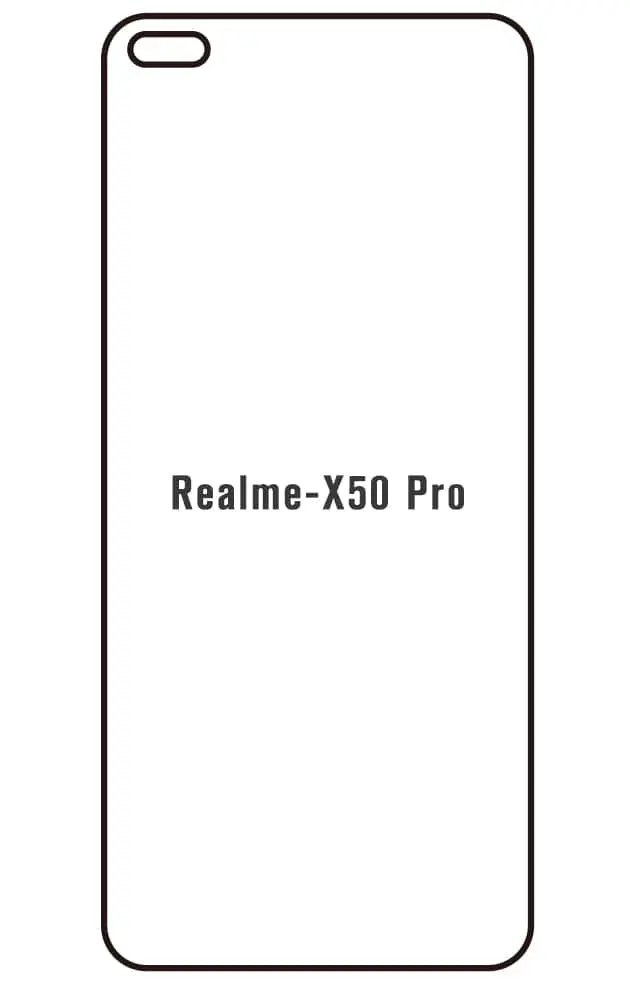 Realme X50 Pro 5G Přední Hydrogel ochranná fólie