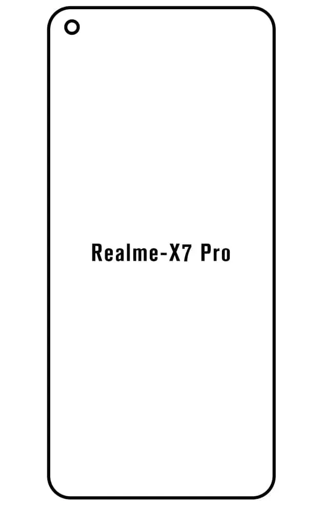 Realme X7 Pro Přední Hydrogel ochranná fólie
