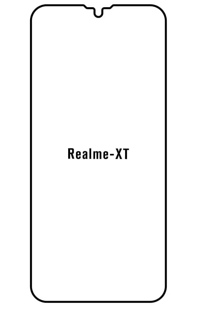 Realme XT Přední Hydrogel ochranná fólie