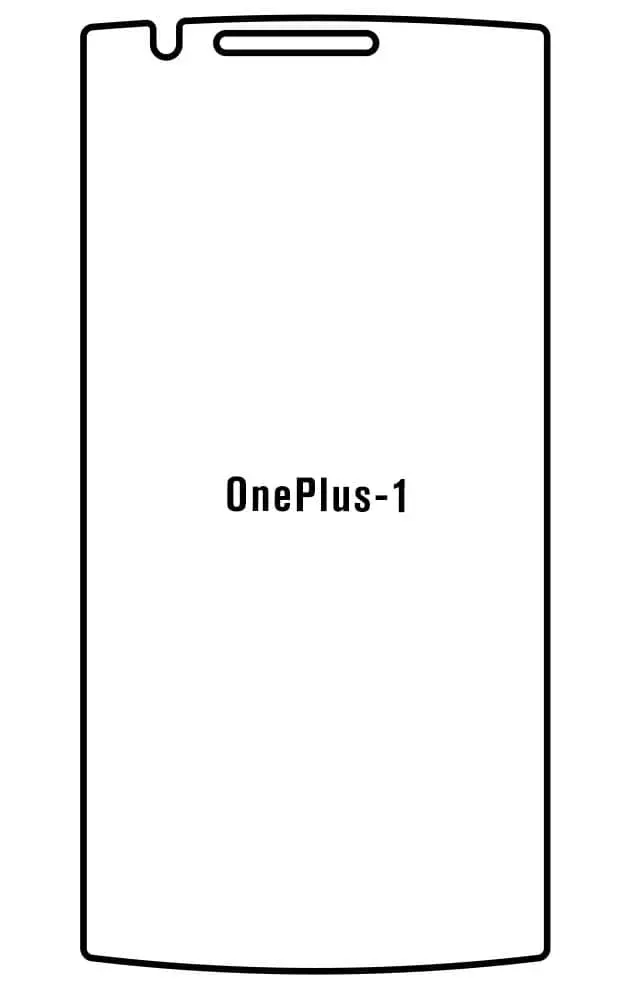 OnePlus 1 Přední Hydrogel ochranná fólie