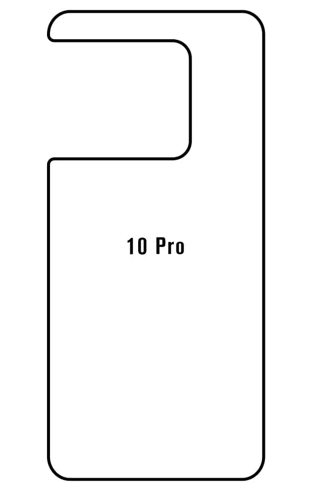OnePlus 10 Pro Zadní Hydrogel ochranná fólie