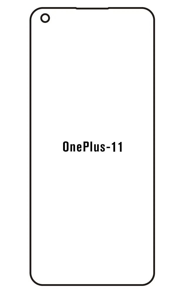 OnePlus 11 Přední Hydrogel ochranná fólie