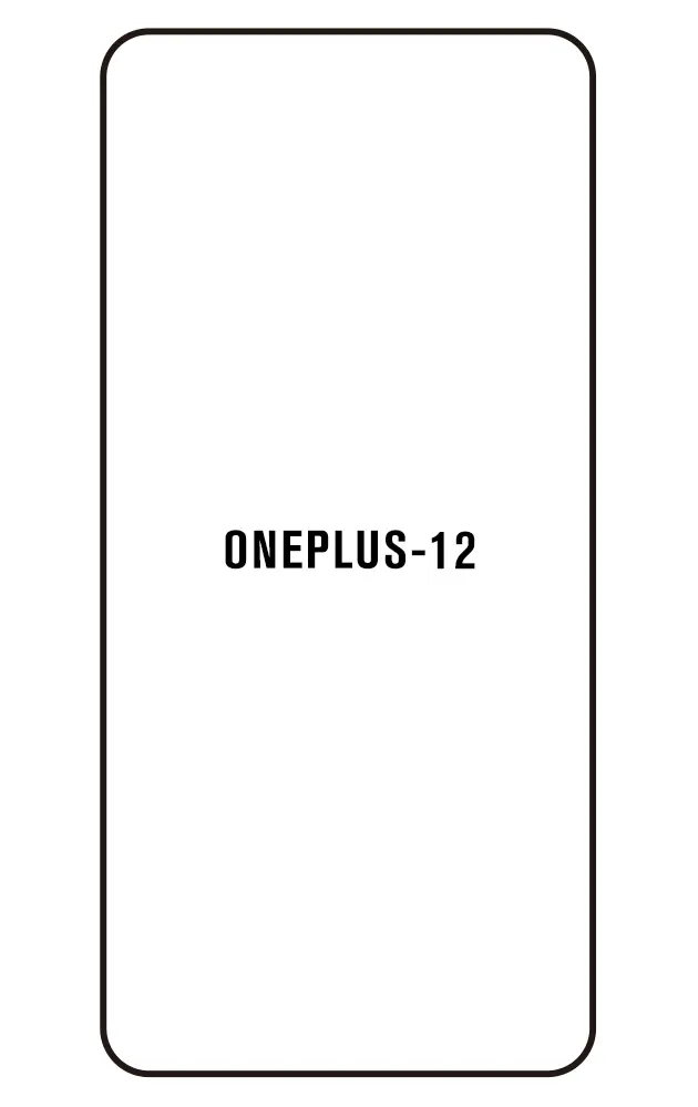 OnePlus 12 Přední Hydrogel ochranná fólie