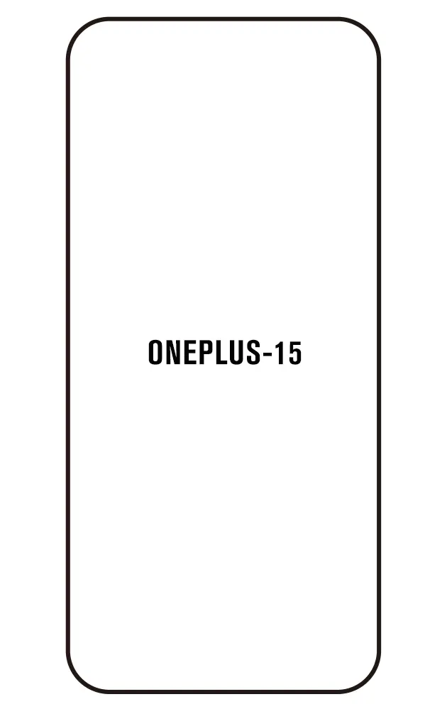 OnePlus 15 Přední Hydrogel ochranná fólie