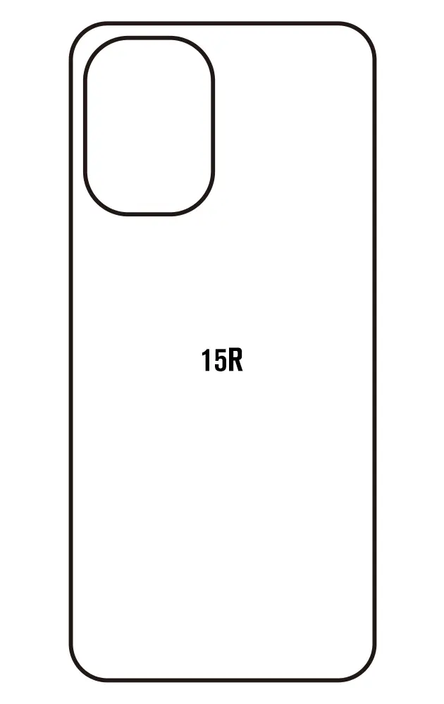 OnePlus 15R Zadní Hydrogel ochranná fólie