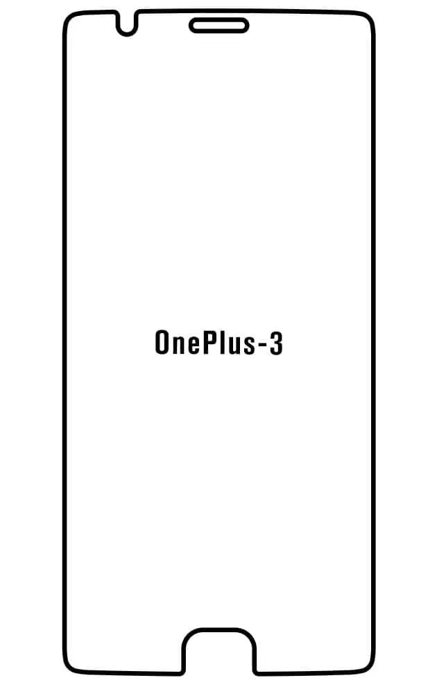 OnePlus 3 Přední Hydrogel ochranná fólie