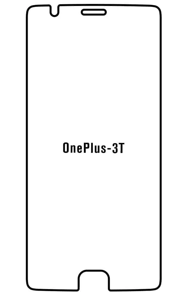 OnePlus 3T Přední Hydrogel ochranná fólie
