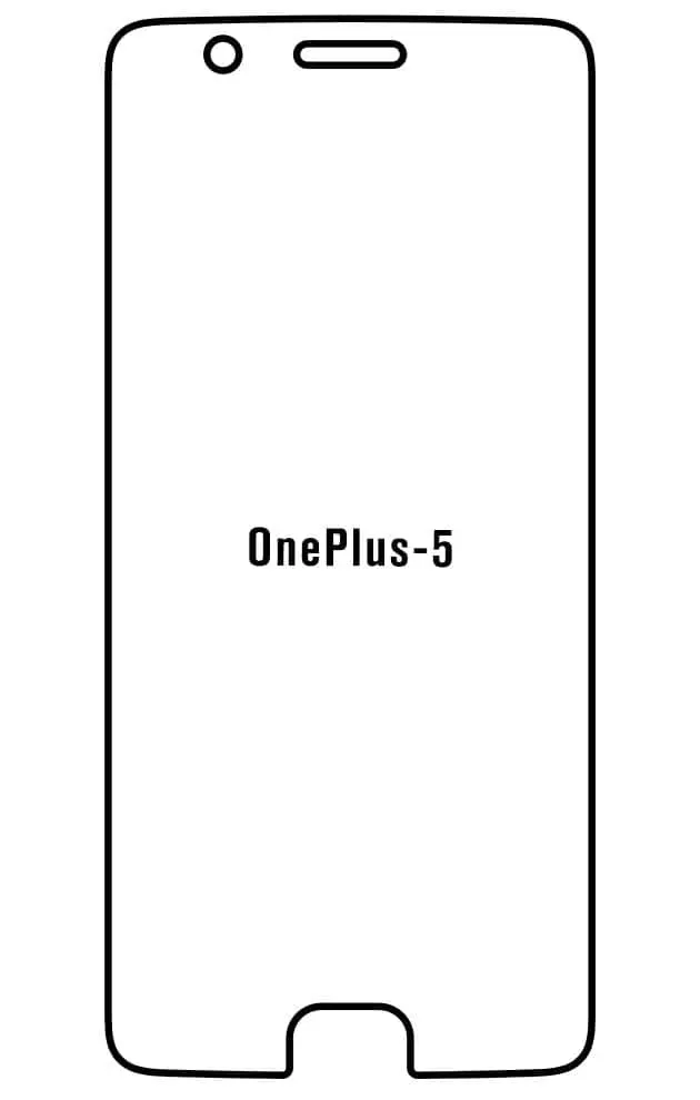 OnePlus 5 Přední Hydrogel ochranná fólie