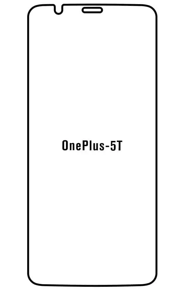 OnePlus 5T Přední Hydrogel ochranná fólie