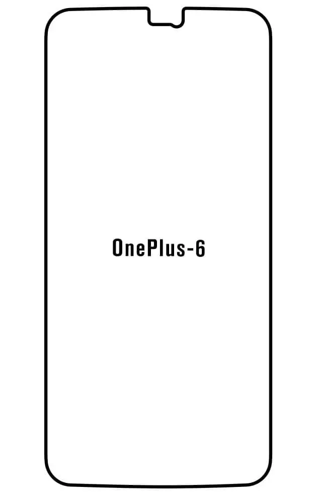 OnePlus 6 Přední Hydrogel ochranná fólie