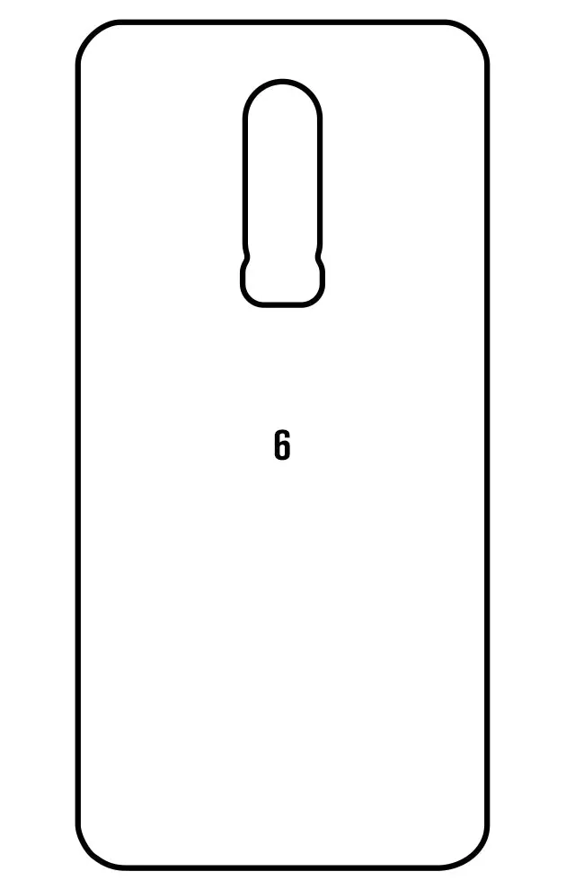 OnePlus 6 Zadní Hydrogel ochranná fólie