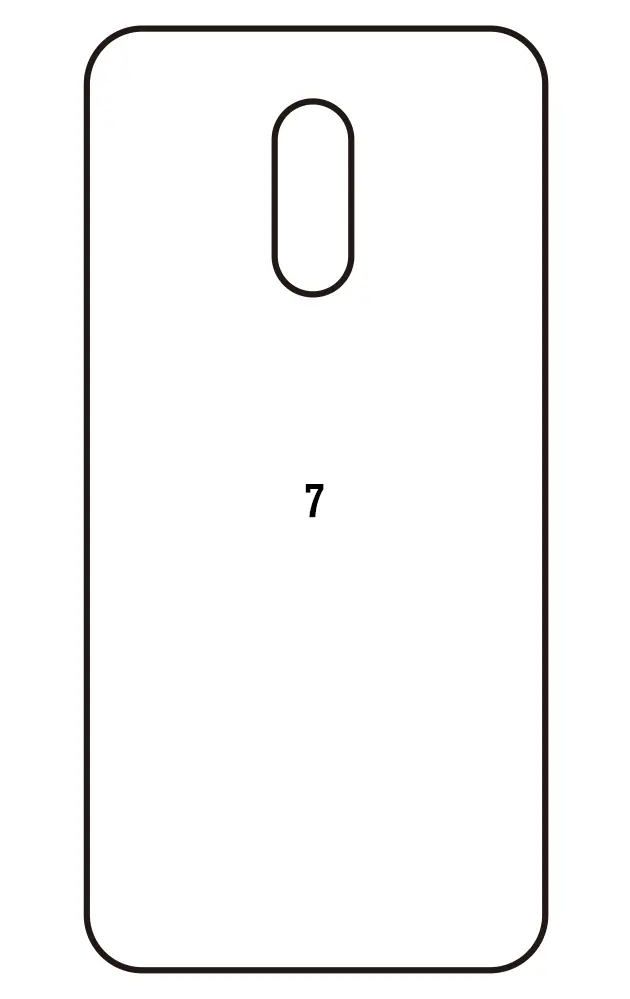 OnePlus 7 Zadní Hydrogel ochranná fólie