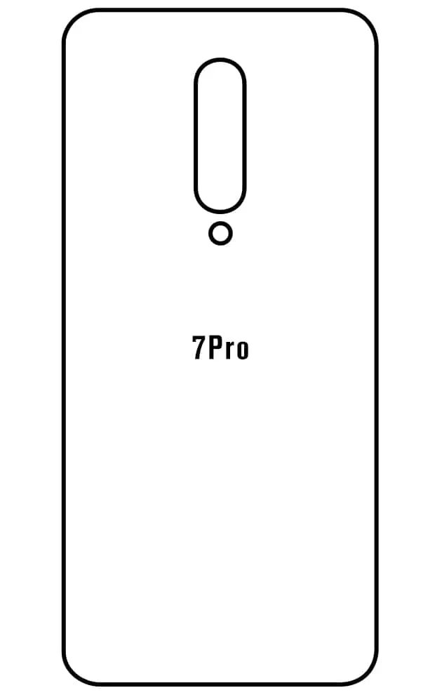 OnePlus 7 Pro Zadní Hydrogel ochranná fólie