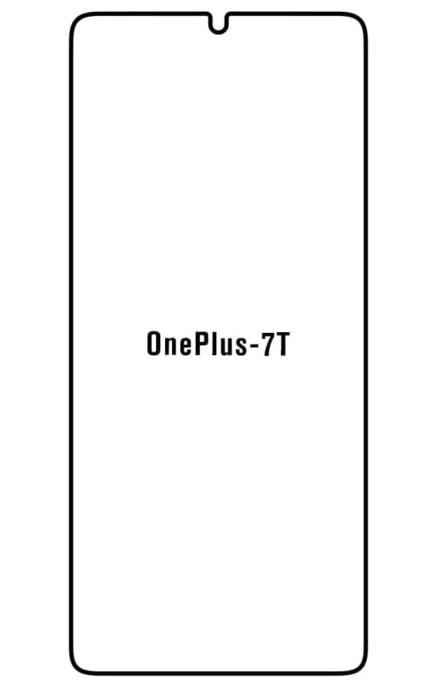 OnePlus 7T Přední Hydrogel ochranná fólie