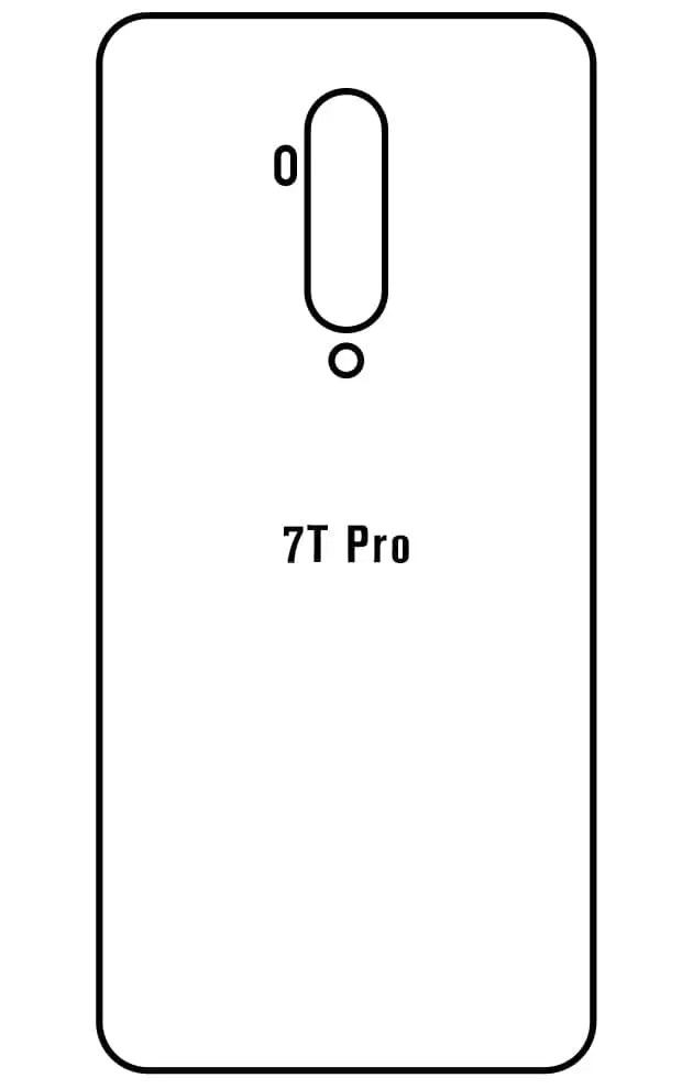 OnePlus 7T Pro 5G McLaren Edition Zadní Hydrogel ochranná fólie