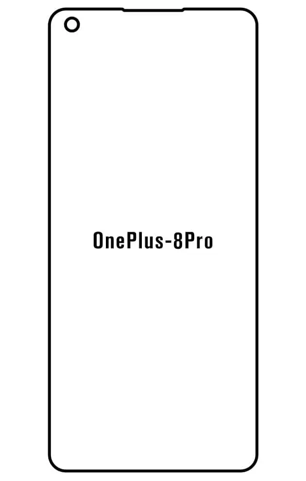 OnePlus 8 Pro Přední Hydrogel ochranná fólie