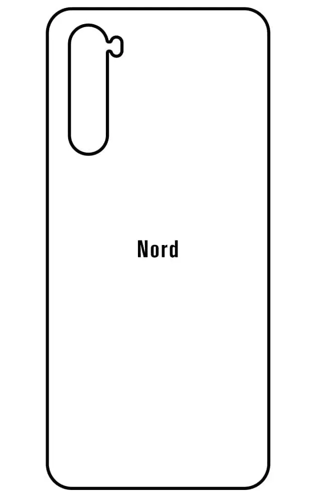 OnePlus Nord Zadní Hydrogel ochranná fólie