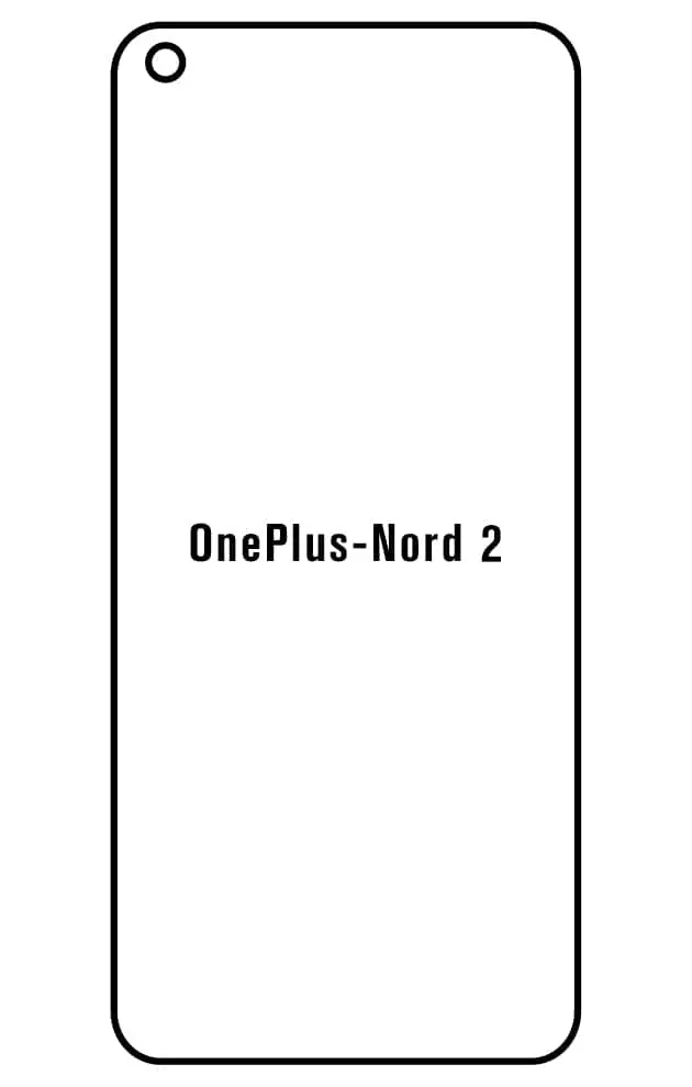 OnePlus Nord 2 5G Přední Hydrogel ochranná fólie