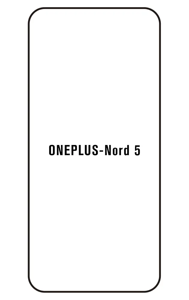 OnePlus Nord 5 Přední Hydrogel ochranná fólie