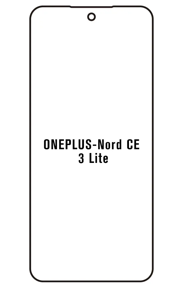 OnePlus Nord CE 3 Lite 5G Přední Hydrogel ochranná fólie