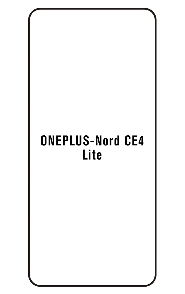 OnePlus Nord CE4 Lite 5G Přední Hydrogel ochranná fólie