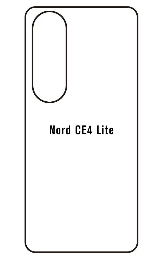 OnePlus Nord CE4 Lite 5G Zadní Hydrogel ochranná fólie