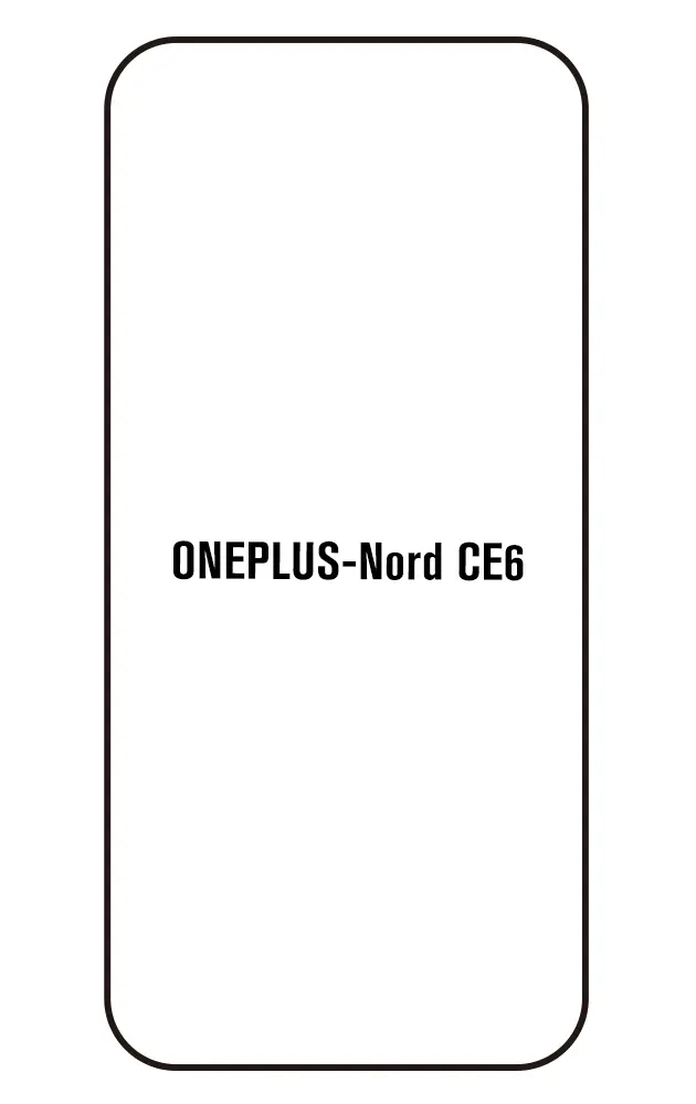 OnePlus Nord CE6 Přední Hydrogel ochranná fólie