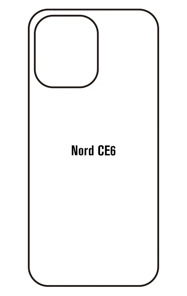 OnePlus Nord CE6 Zadní Hydrogel ochranná fólie