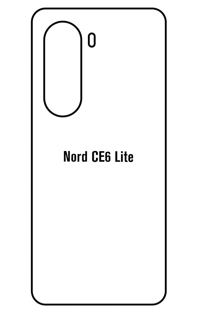 OnePlus Nord CE6 Lite Zadní Hydrogel ochranná fólie