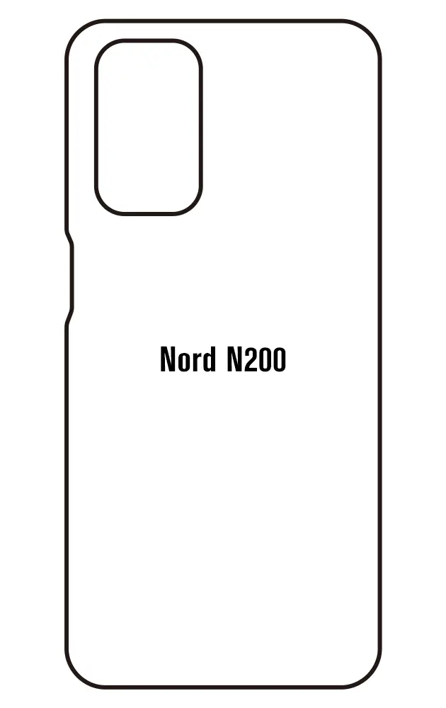 OnePlus Nord N200 5G Zadní Hydrogel ochranná fólie