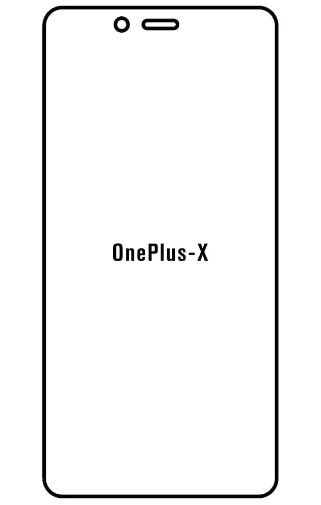 OnePlus X Přední Hydrogel ochranná fólie