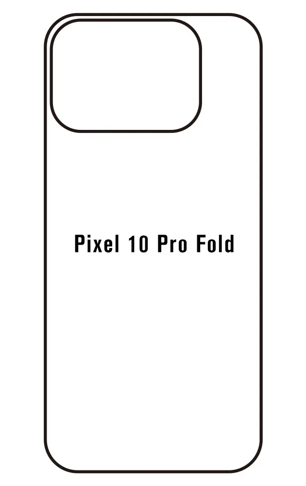 Google Pixel 10 Pro Fold Zadní Hydrogel ochranná fólie