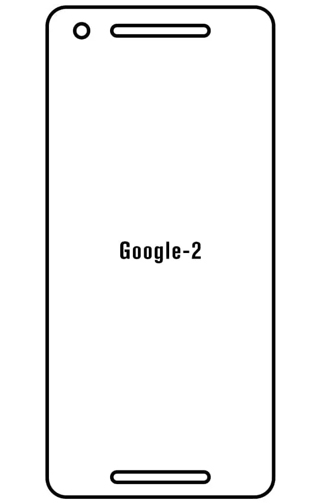 Google Pixel 2 Přední Hydrogel ochranná fólie