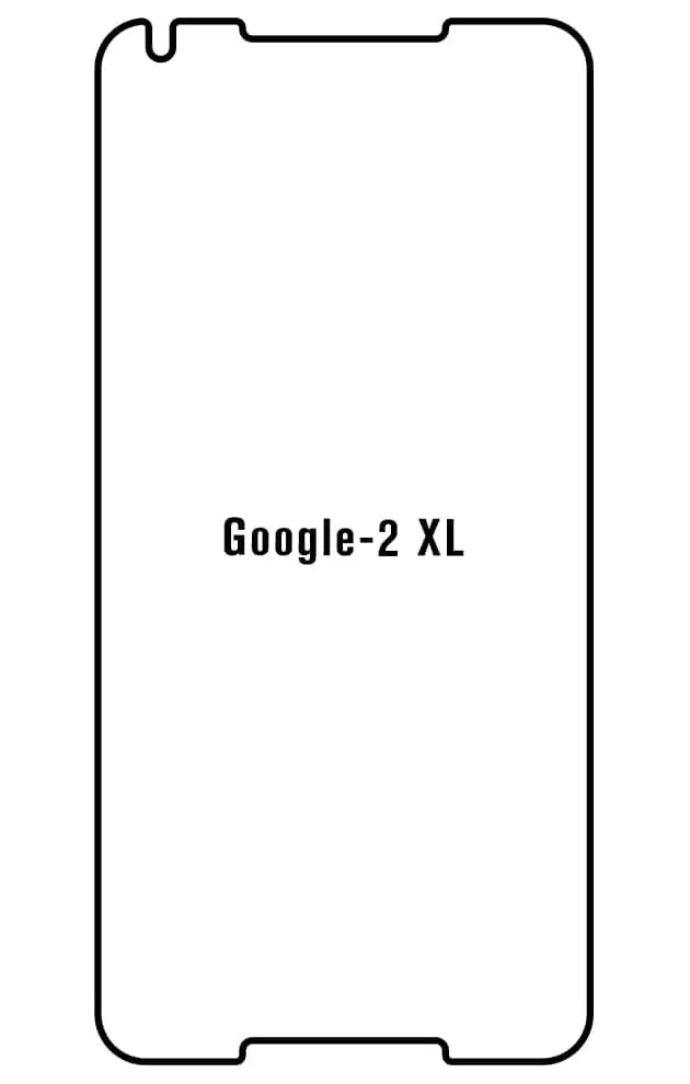 Google Pixel 2 XL Přední Hydrogel ochranná fólie