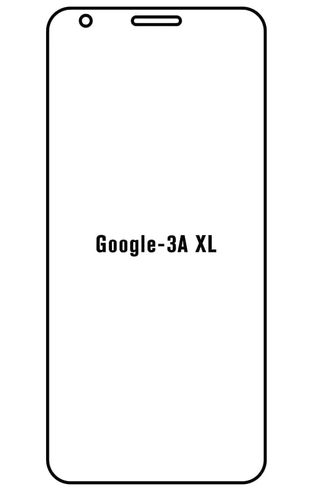 Google Pixel 3A XL Přední Hydrogel ochranná fólie