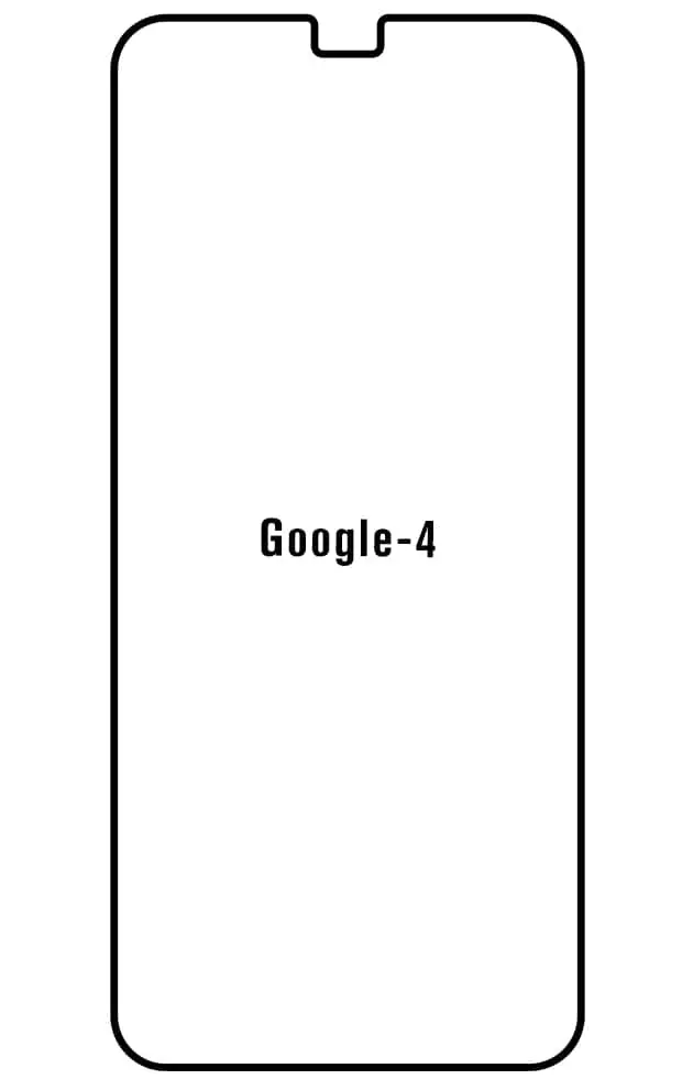 Google Pixel 4 Přední Hydrogel ochranná fólie