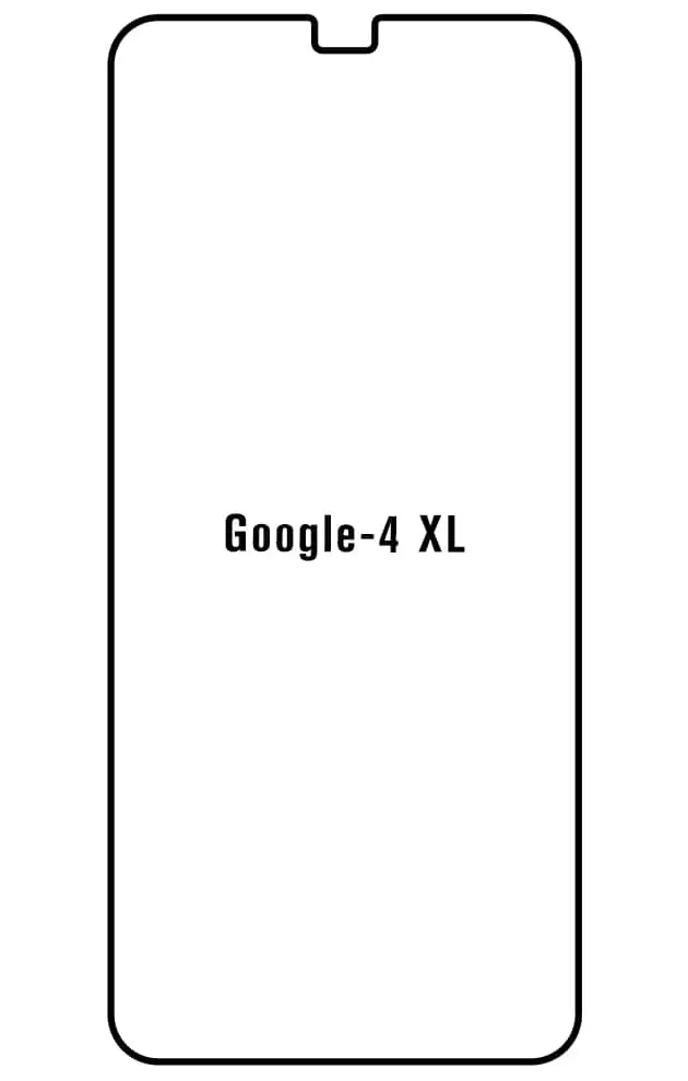 Google Pixel 4 XL Přední Hydrogel ochranná fólie