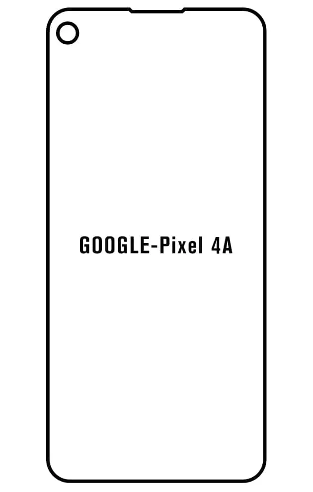 Google Pixel 4A Přední Hydrogel ochranná fólie