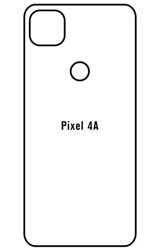 Google Pixel 4A Zadní Hydrogel ochranná fólie