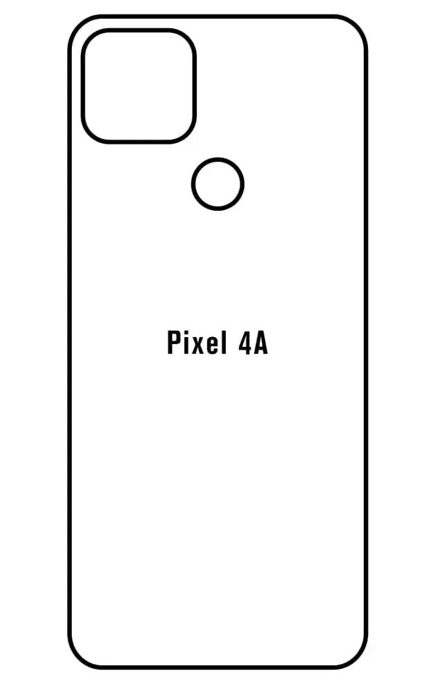 Google Pixel 4A 5G Zadní Hydrogel ochranná fólie