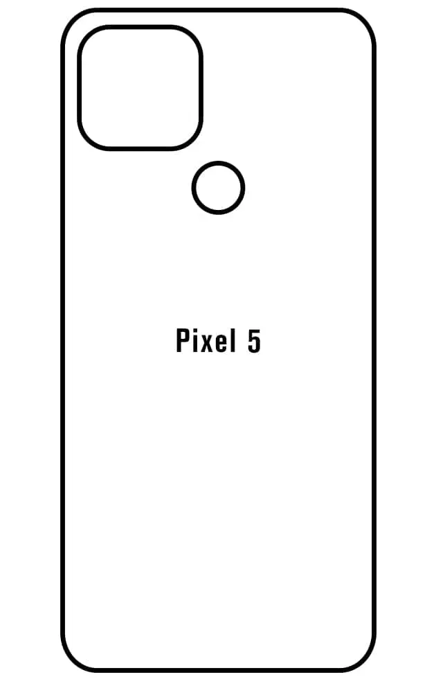 Google Pixel 5 Zadní Hydrogel ochranná fólie