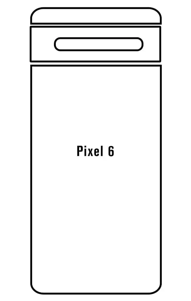 Google Pixel 6 Zadní Hydrogel ochranná fólie