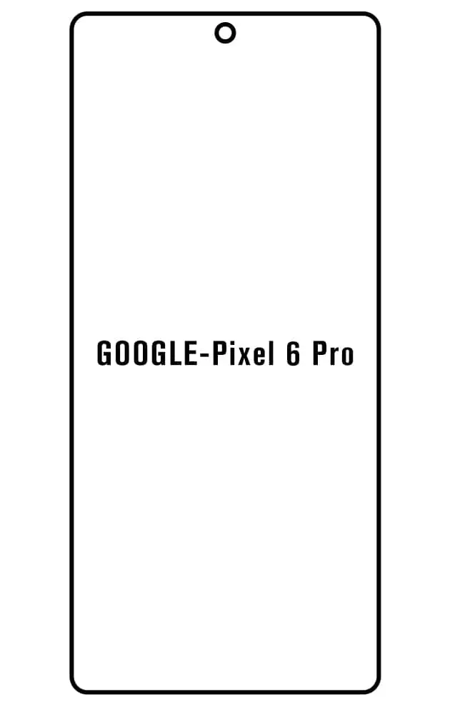 Google Pixel 6 Pro Přední Hydrogel ochranná fólie