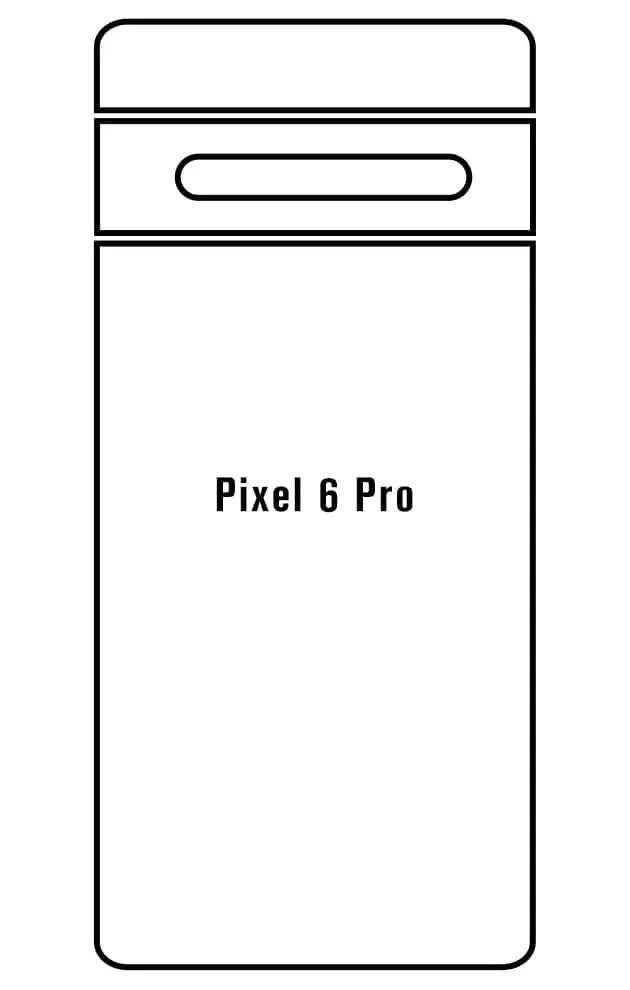 Google Pixel 6 Pro Zadní Hydrogel ochranná fólie