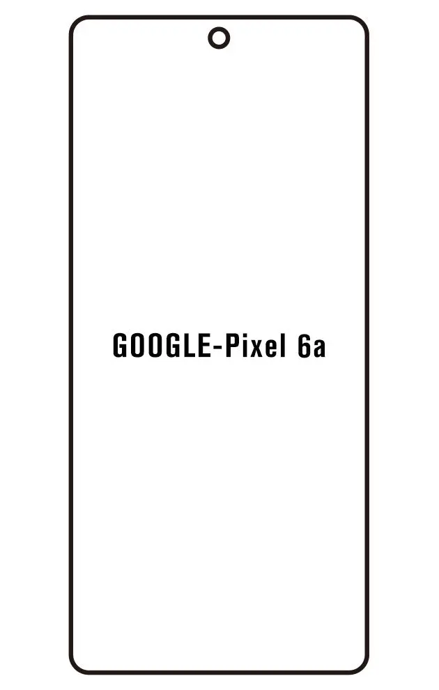 Google Pixel 6a Přední Hydrogel ochranná fólie