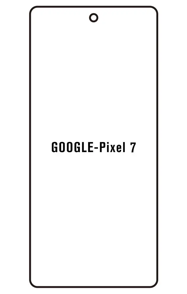 Google Pixel 7 Přední Hydrogel ochranná fólie