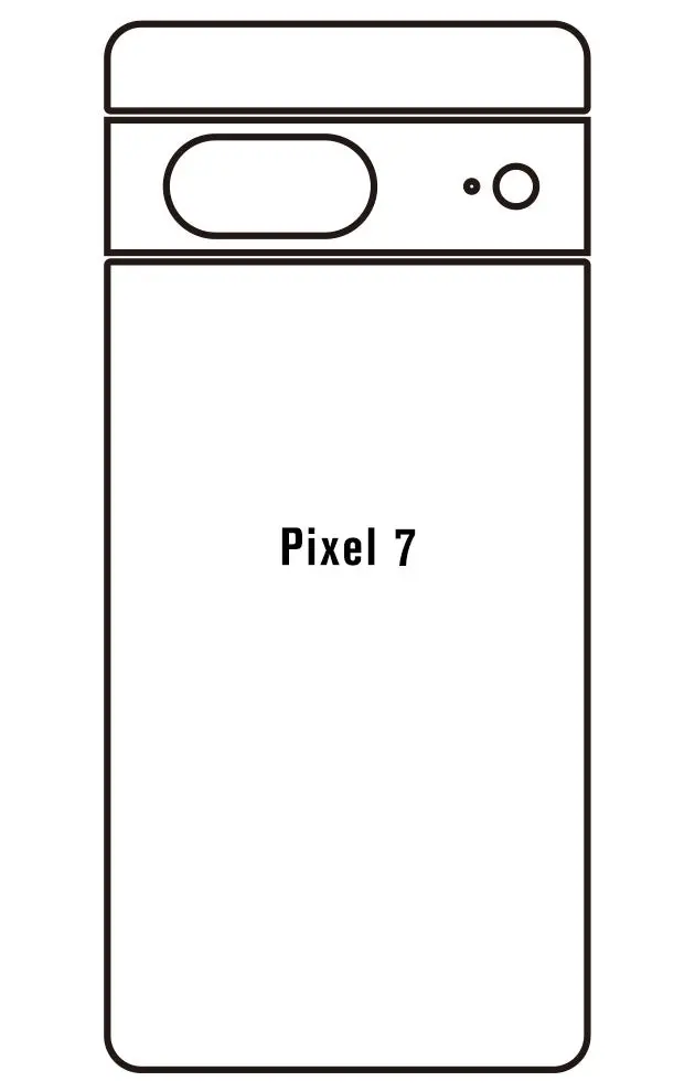 Google Pixel 7 Zadní Hydrogel ochranná fólie
