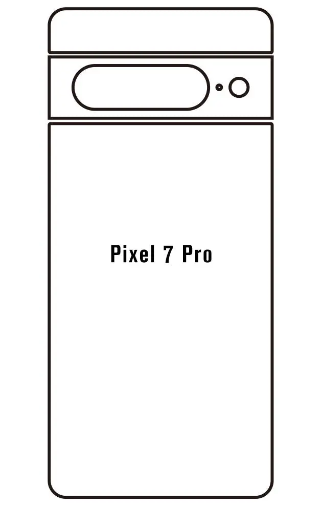 Google Pixel 7 Pro Zadní Hydrogel ochranná fólie